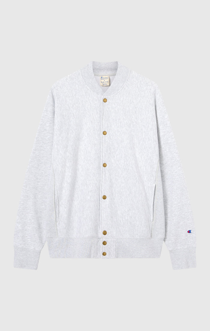 Men’s Lightweight Reverse Weave Bomber Sweatshirt