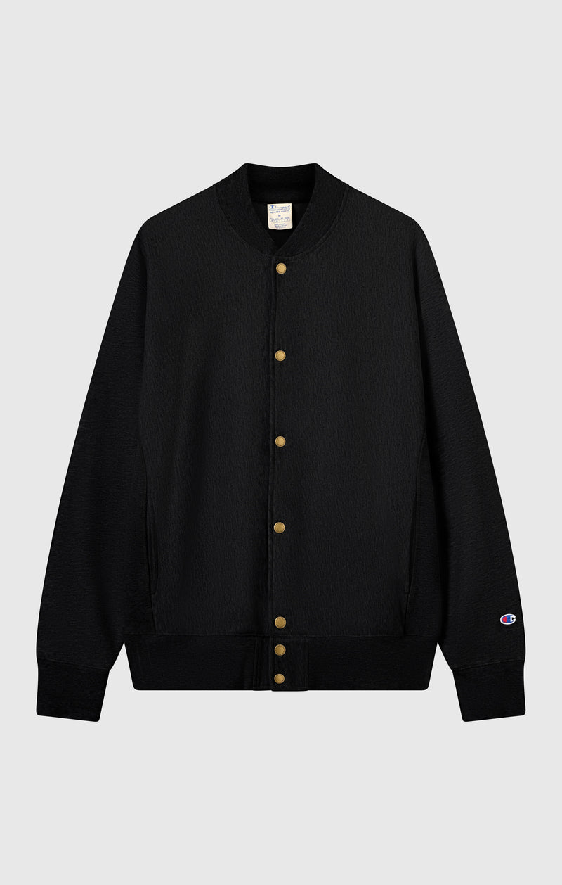 Men’s Lightweight Reverse Weave Bomber Sweatshirt