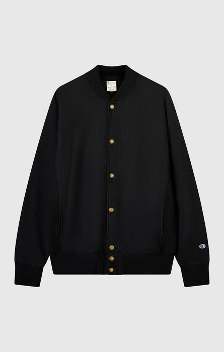 Herren Leichte Reverse Weave Bomber Sweatjacke