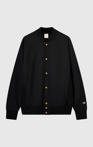 Men’s Lightweight Reverse Weave Bomber Sweatshirt