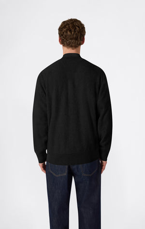 Men’s Lightweight Reverse Weave Bomber Sweatshirt