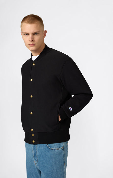 Men’s Lightweight Reverse Weave Bomber Sweatshirt