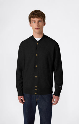 Men’s Lightweight Reverse Weave Bomber Sweatshirt