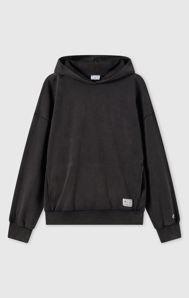 Men’s Hooded Sweatshirt with Washed Effect