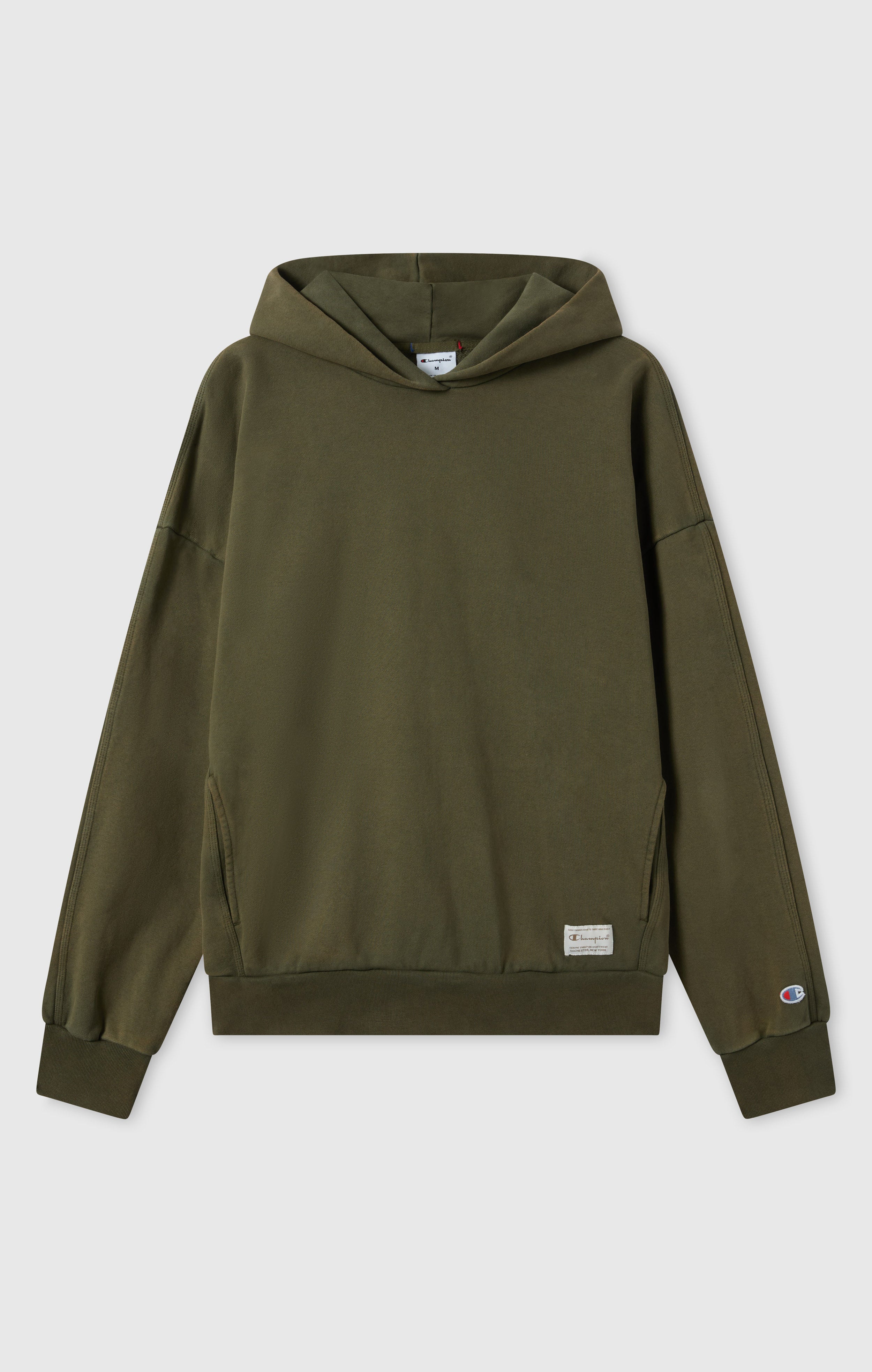 Sweat à capuche effet délavé pour homme