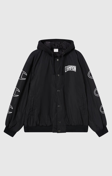 Blouson bomber à capuche pour homme