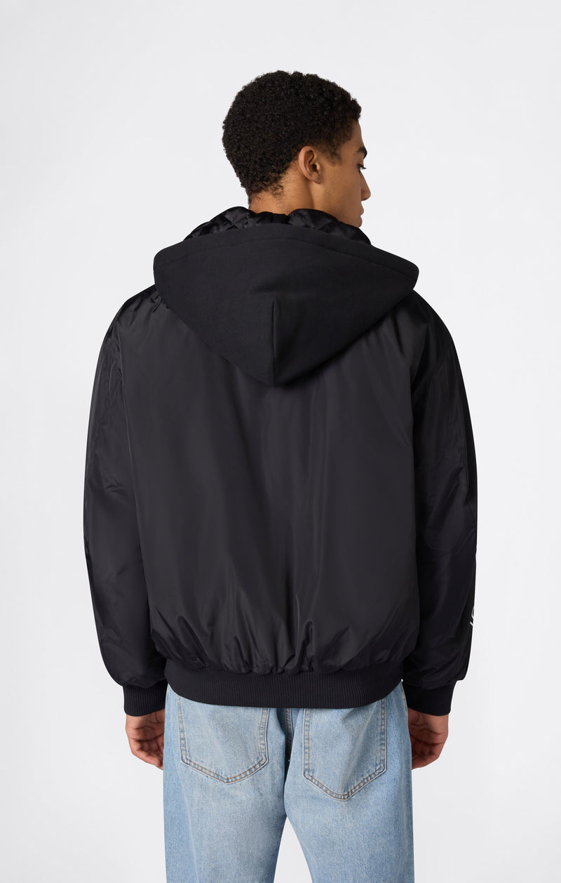 Men’s Hooded Bomber Jacket