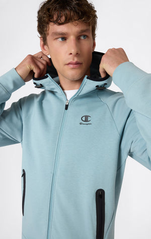 C-Tech Kapuzen-Sweatshirt mit Reißverschluss für Herren