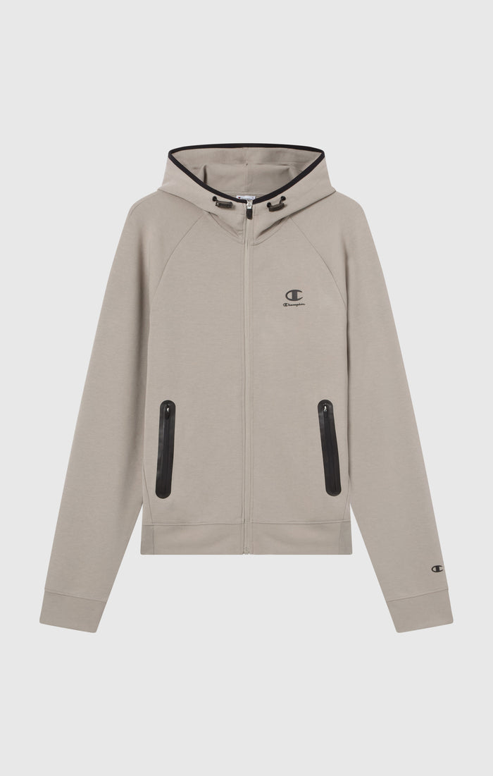 Sweat-shirt C-Tech zippé à capuche pour homme