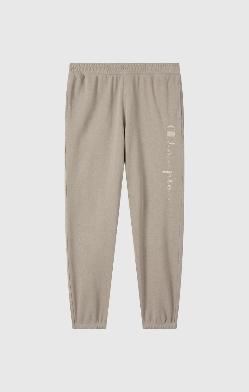 Pantaloni Leggeri con Fondo  Elasticizzato e Maxi Logo Tonal Ricamato da Uomo Icons