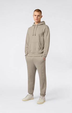 Pantaloni Leggeri con Fondo  Elasticizzato e Maxi Logo Tonal Ricamato da Uomo Icons