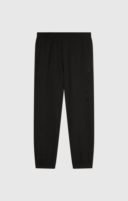 Pantalones Ligeros con Puños Elásticos y Maxi Logo Tonal Bordado para Hombre Icons