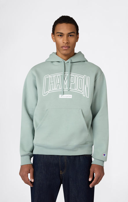 Sweat À Capuche Avec Intérieur Gratté Et Logo Puff Print Pour Homme