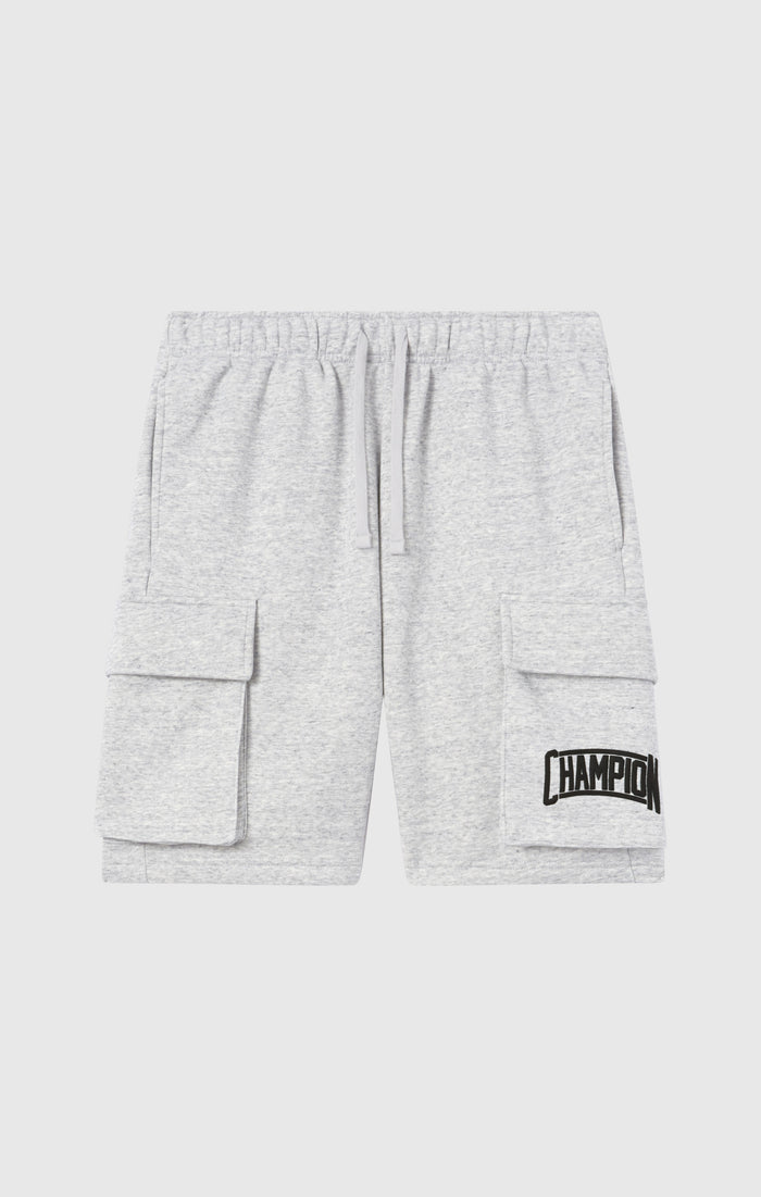 Men’s Cargo Shorts With Brushed Interior And Logo