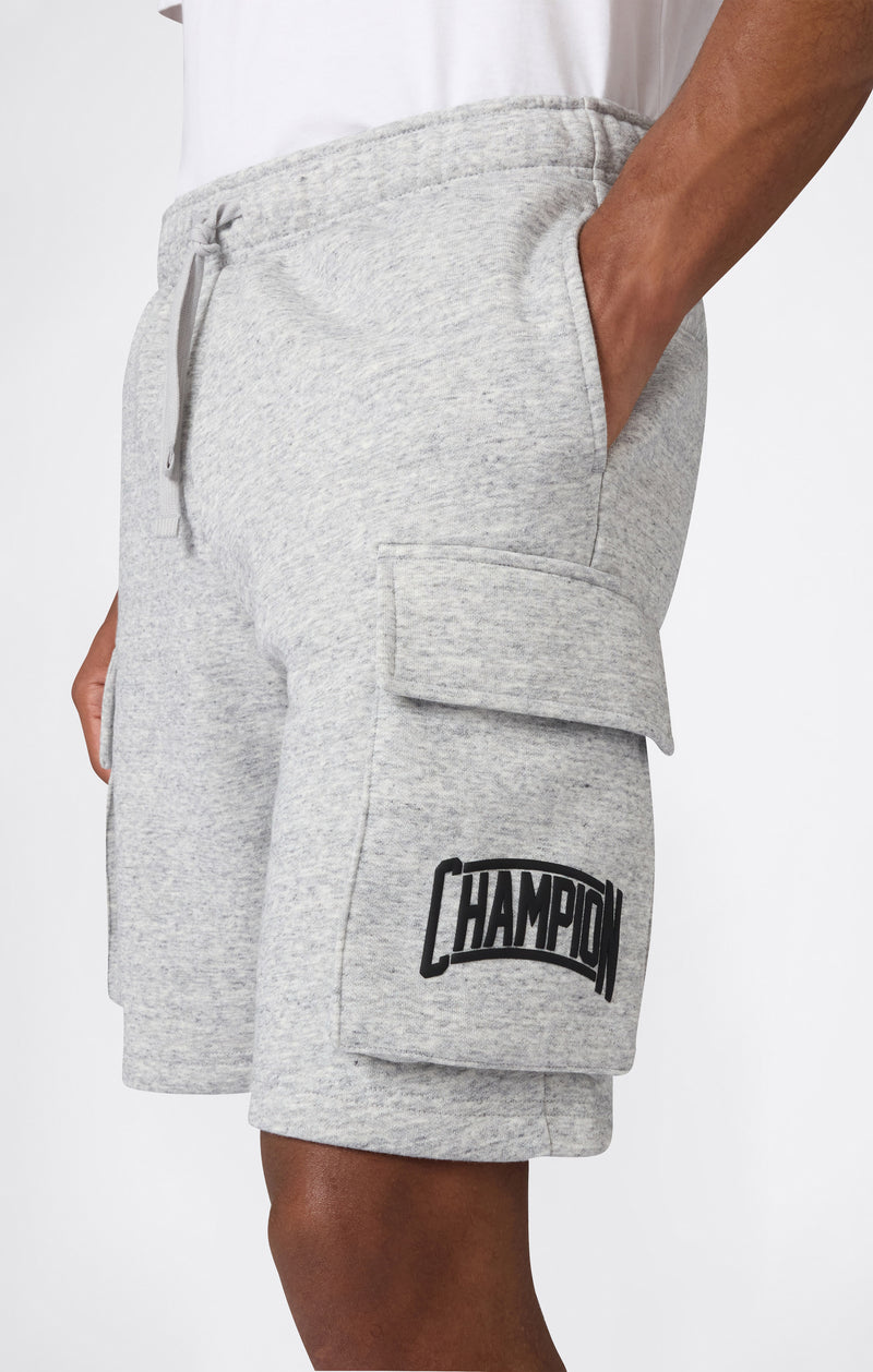 Pantaloncini Cargo con Interno Felpato e Logo Da Uomo