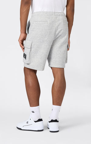 Pantaloncini Cargo con Interno Felpato e Logo Da Uomo