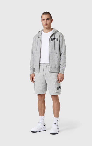 Pantaloncini Cargo con Interno Felpato e Logo Da Uomo