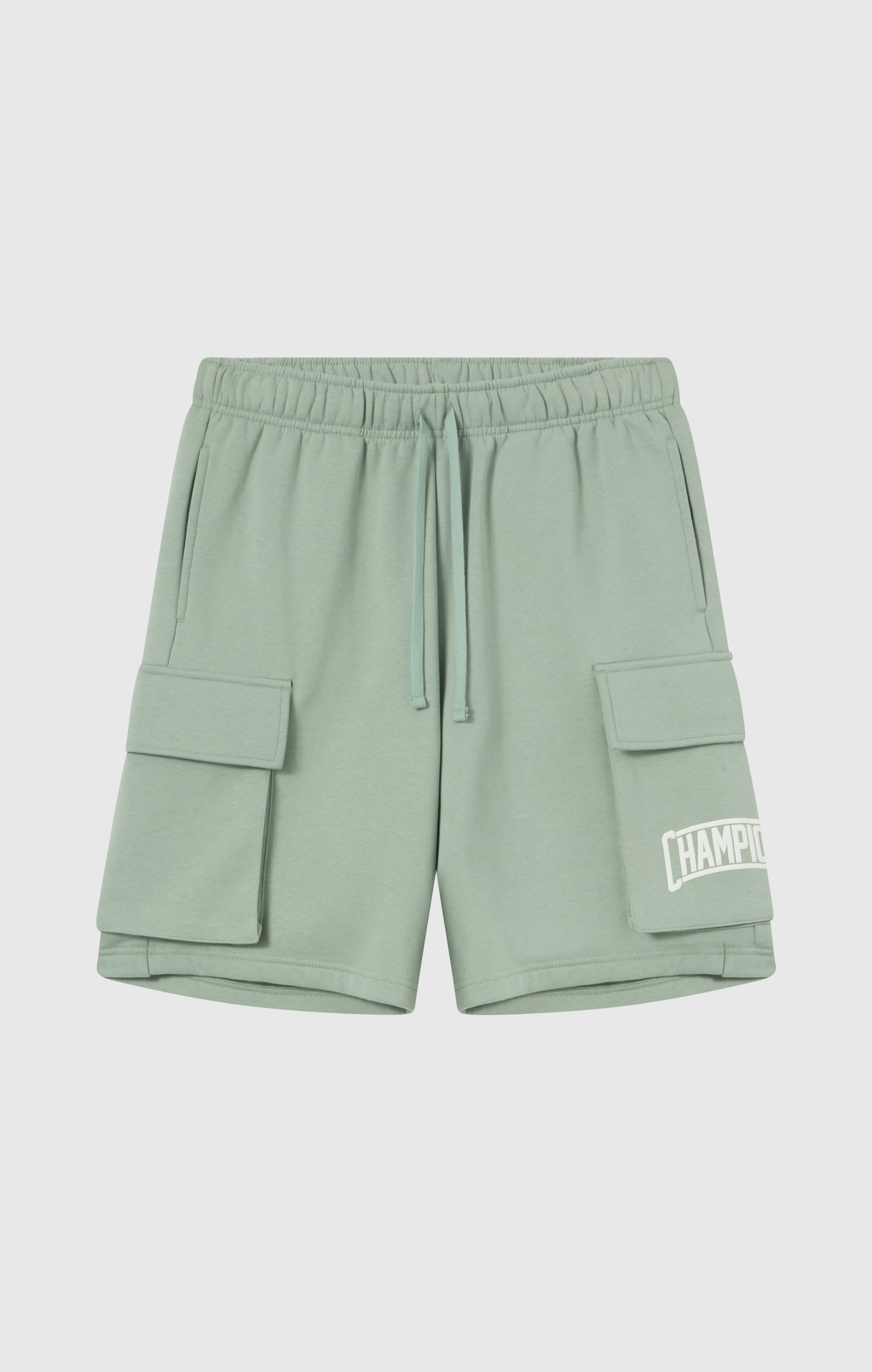 Pantaloncini Cargo con Interno Felpato e Logo Da Uomo