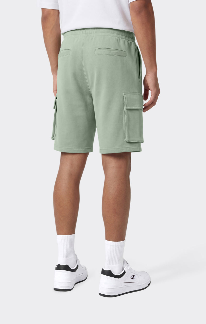 Pantaloncini Cargo con Interno Felpato e Logo Da Uomo