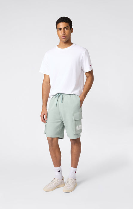 Men’s Cargo Shorts With Brushed Interior And Logo
