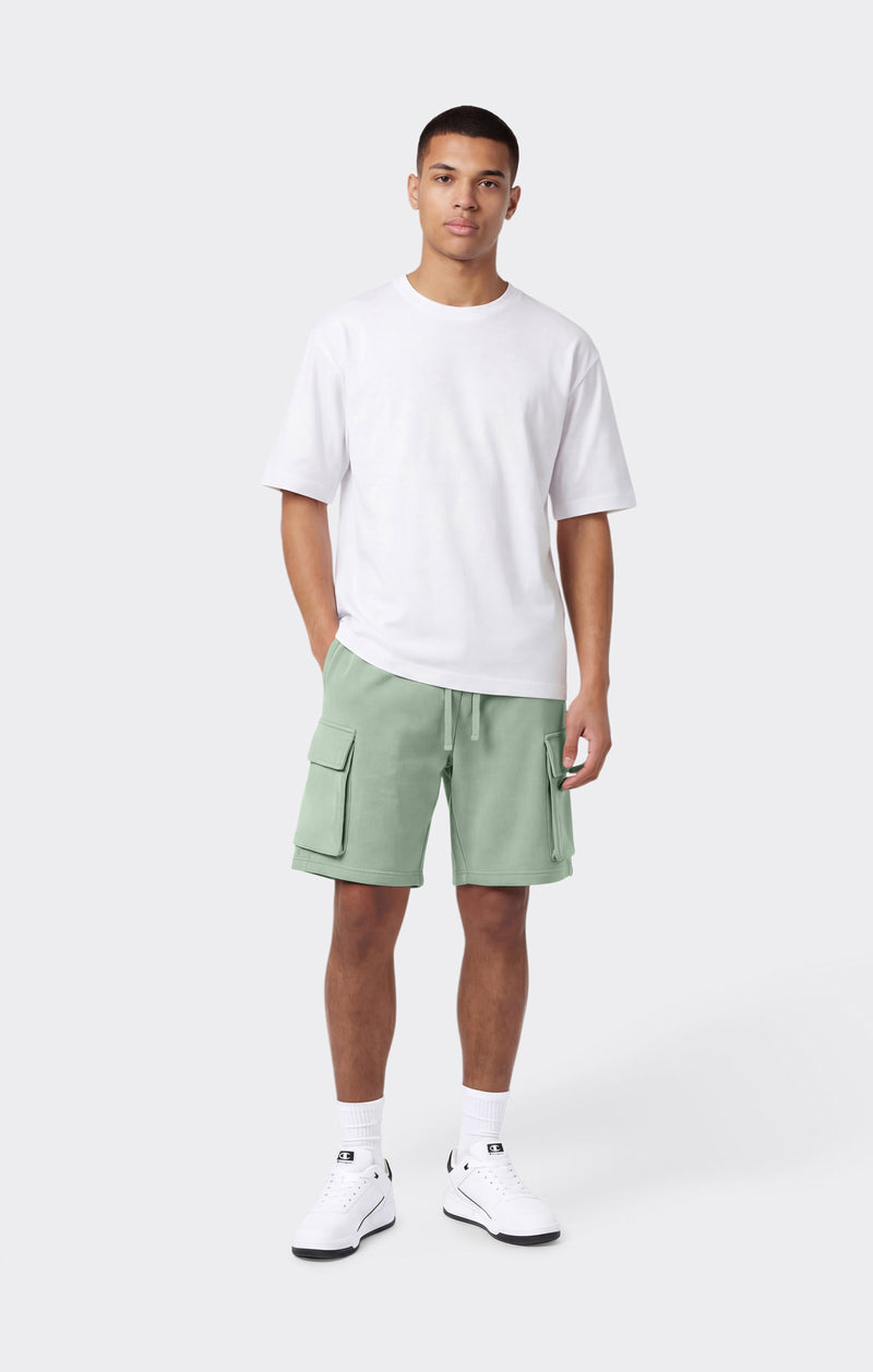 Pantaloncini Cargo con Interno Felpato e Logo Da Uomo