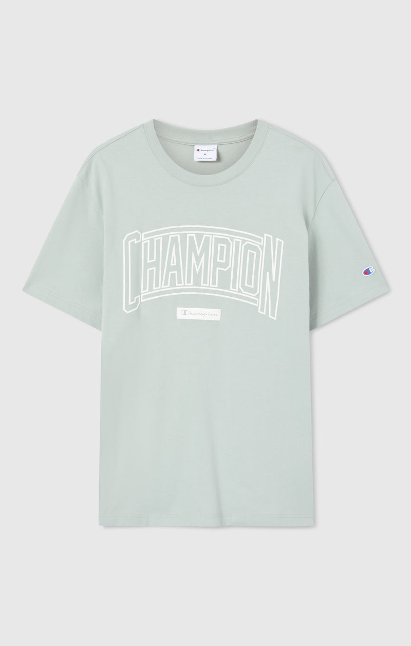 Rundhals-T-Shirt Mit Puff-Print-Logo Für Herren