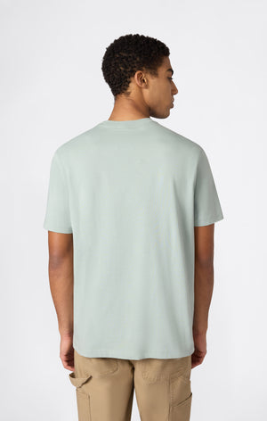 Rundhals-T-Shirt Mit Puff-Print-Logo Für Herren