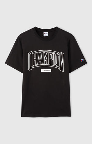 Rundhals-T-Shirt Mit Puff-Print-Logo Für Herren