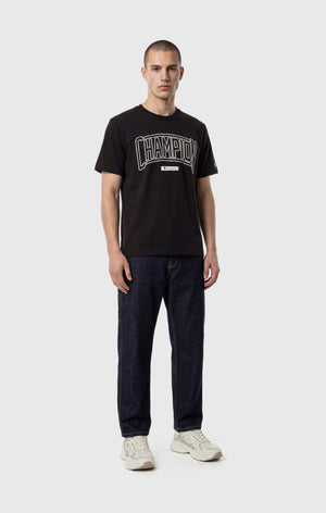 Rundhals-T-Shirt Mit Puff-Print-Logo Für Herren