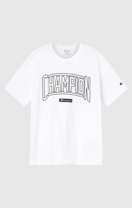 Men’s Crewneck T-Shirt With Puff Print Logo