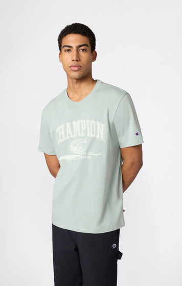 T-Shirt À Col Rond Avec Graphique Puff Print Pour Homme