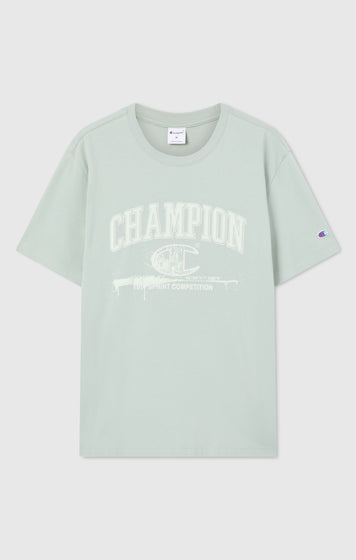 T-Shirt À Col Rond Avec Graphique Puff Print Pour Homme