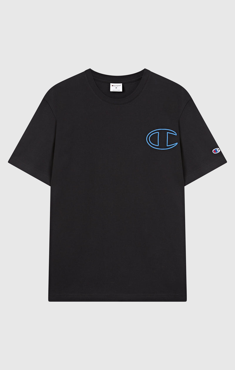 T-Shirt con Grafica Puff Print Da Uomo