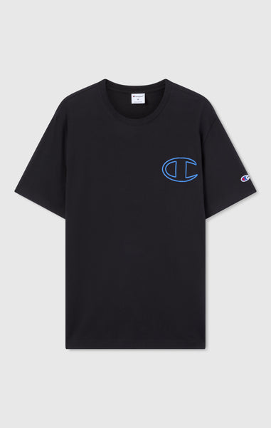 T-Shirt con Grafica Puff Print Da Uomo