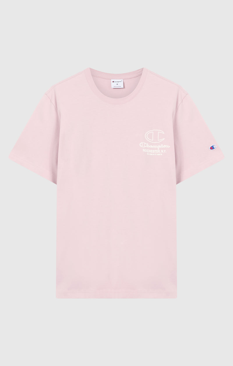 Men’s Crewneck T-Shirt With Puff Print Graphic