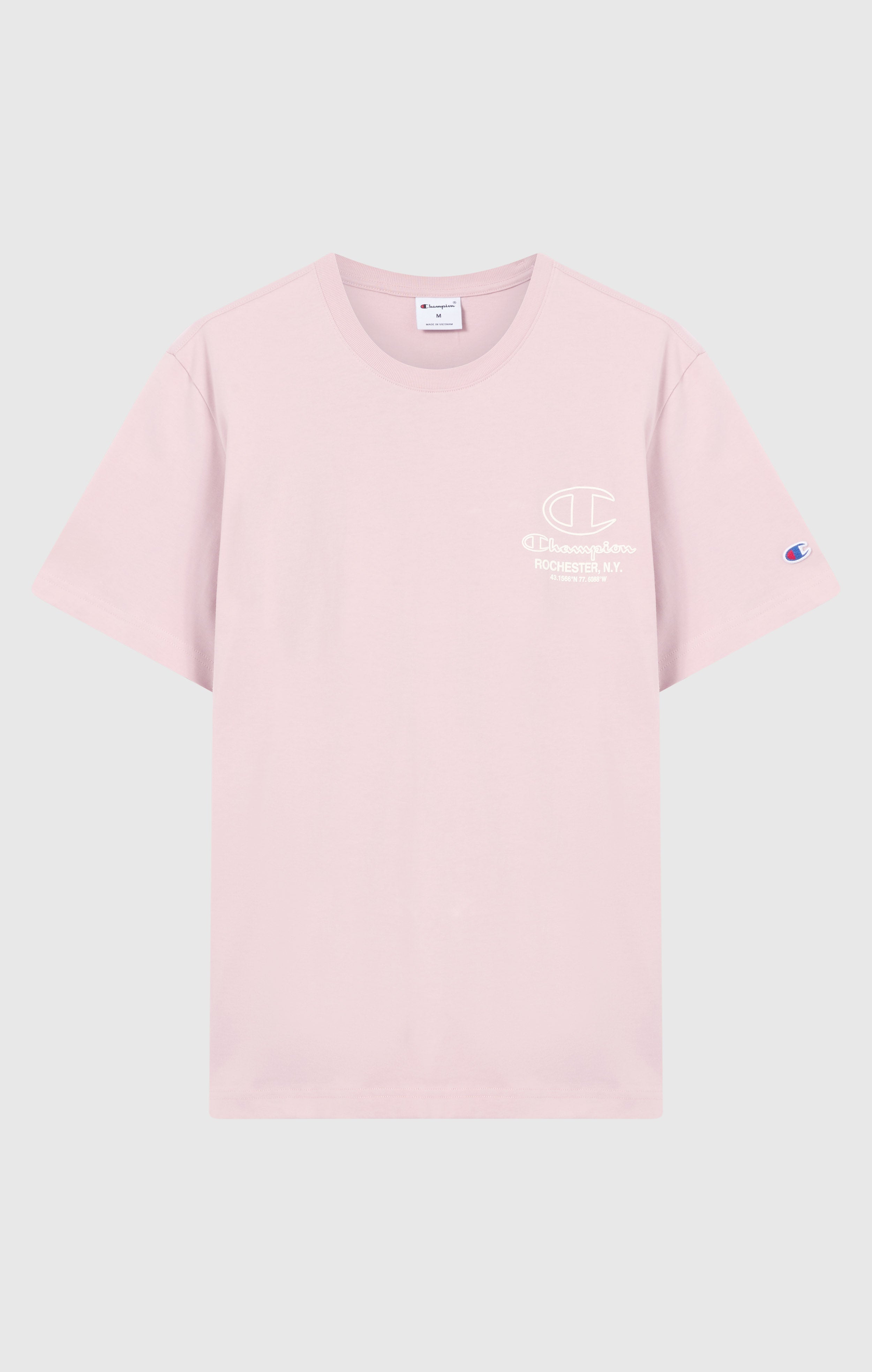 Men’s Crewneck T-Shirt With Puff Print Graphic