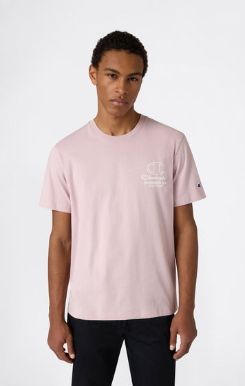 T-Shirt À Col Rond Avec Graphique Puff Print Pour Homme