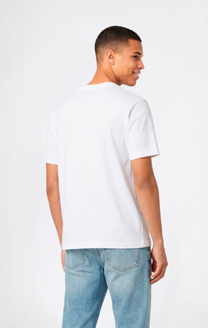 Rundhals-T-Shirt Mit Puff-Print-Grafik Für Herren