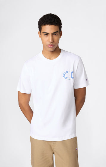 T-Shirt À Col Rond Avec Graphique Puff Print Pour Homme