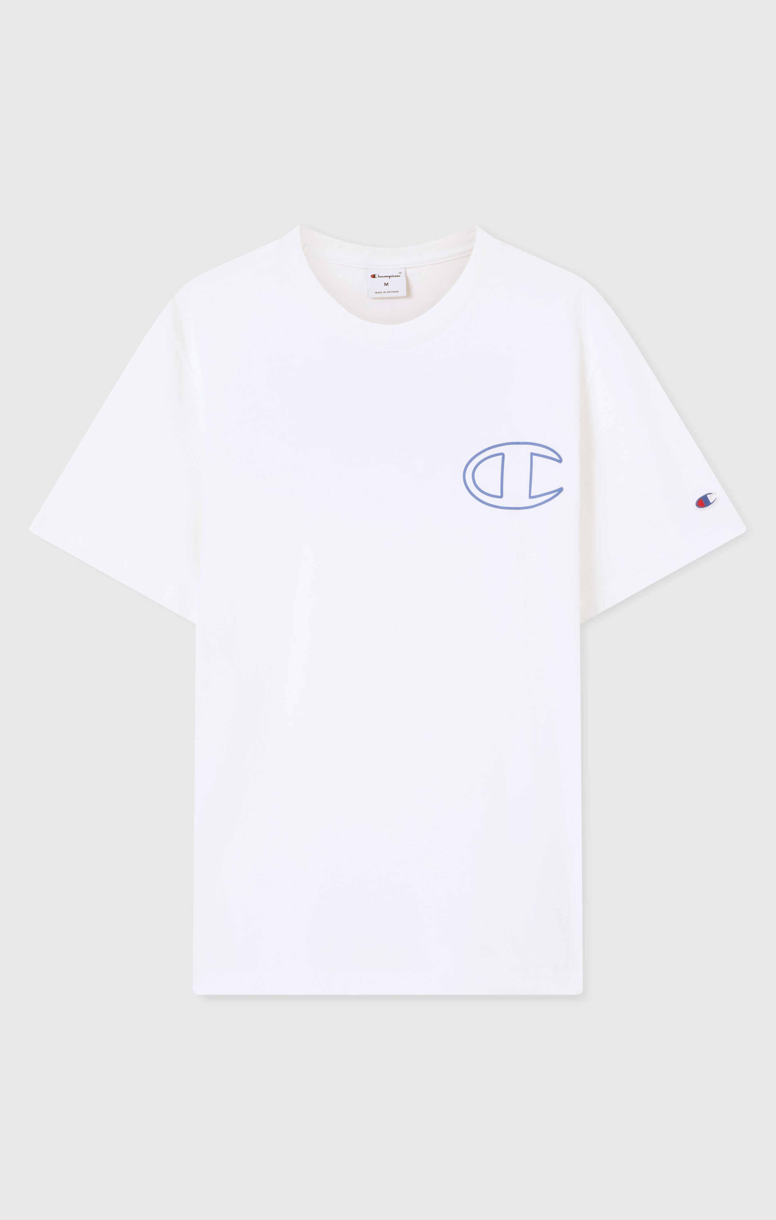 Men’s Crewneck T-Shirt With Puff Print Graphic