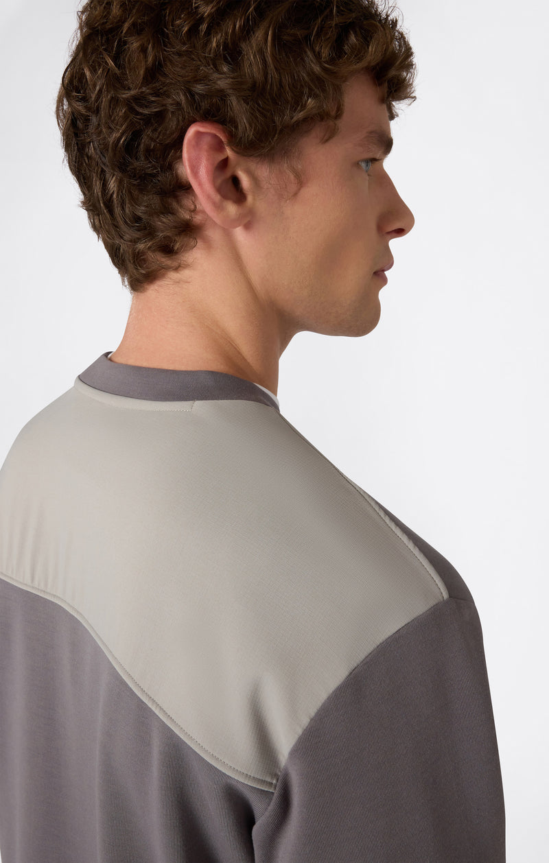 Sweatshirt C-Tech à Col Rond Homme