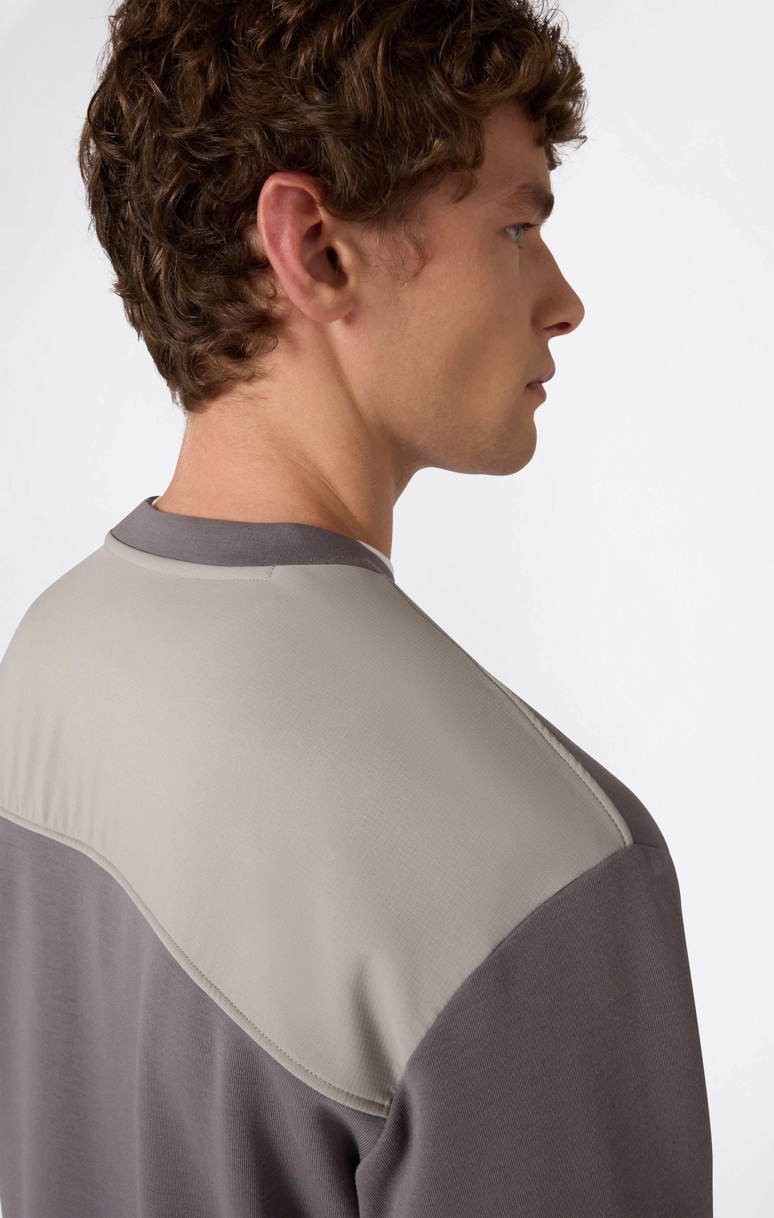 Sweatshirt C-Tech à Col Rond Homme