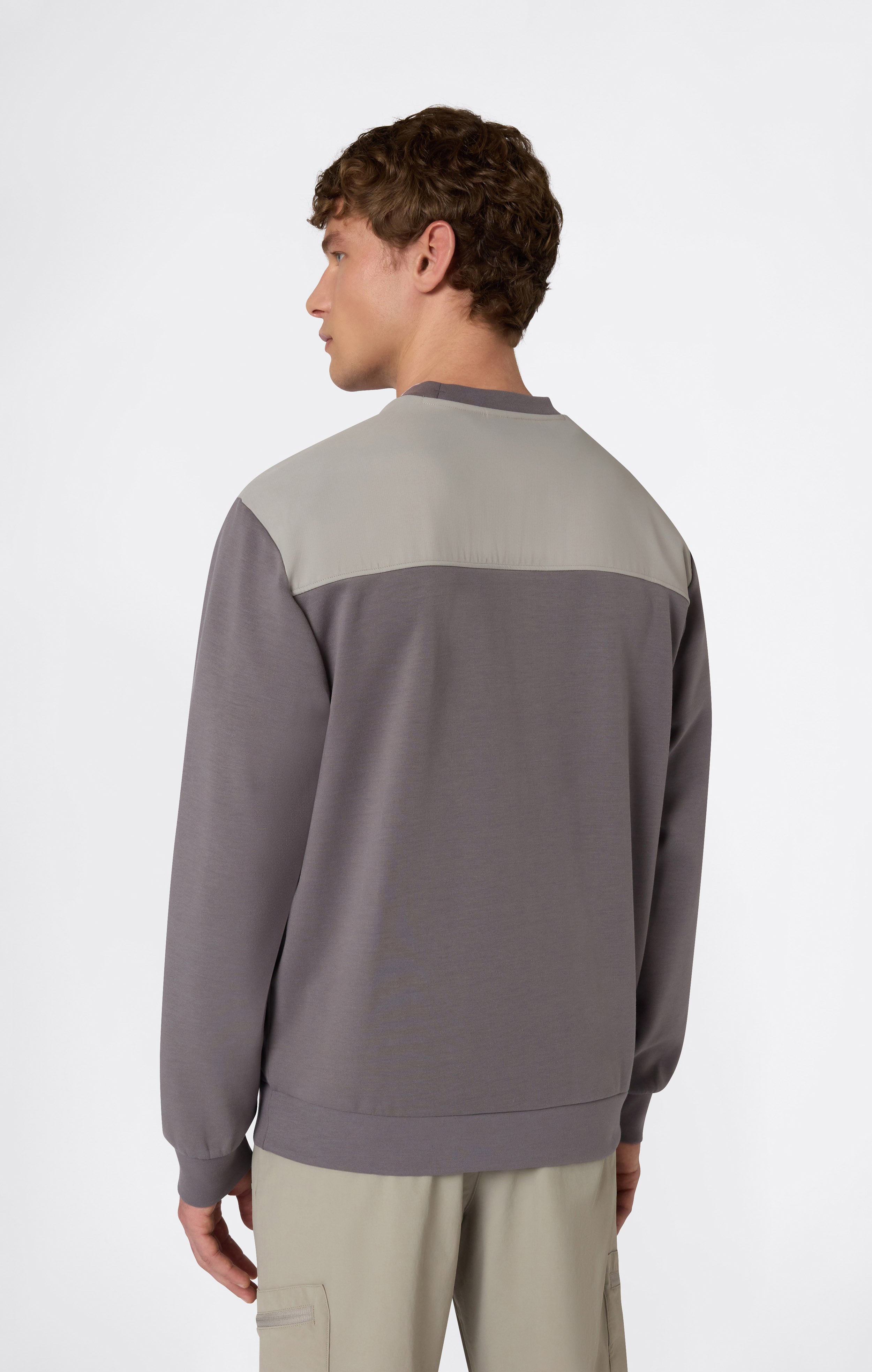 Sweatshirt C-Tech à Col Rond Homme
