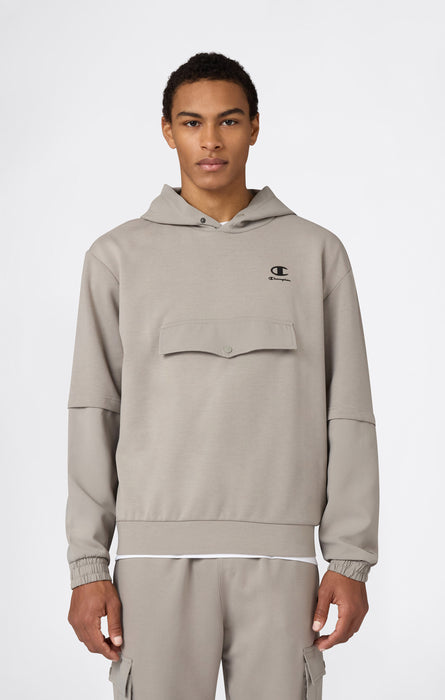 Men’s C-Tech Mix Media Hooded Sweatshirt