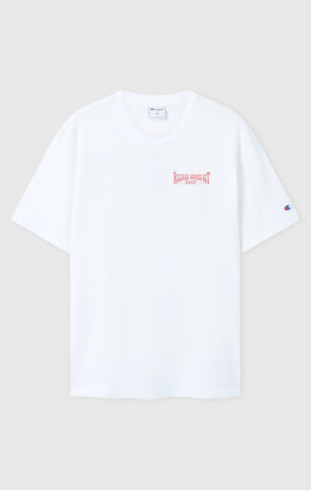Camiseta de Cuello Redondo con Gráfica para Hombre
