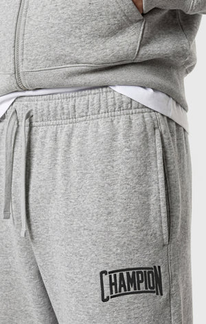 Men’s Straight Hem Pants With Brushed Interior And Puff Print Logo