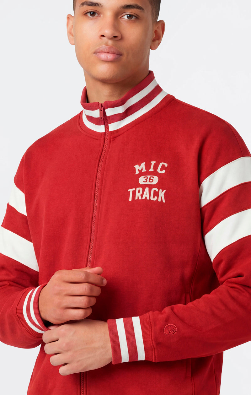 Herren Track Top mit Durchgehendem Reißverschluss Time Capsule