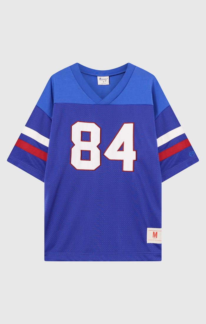 T-Shirt con Scollo a V Ispirazione Football da Uomo Time Capsule