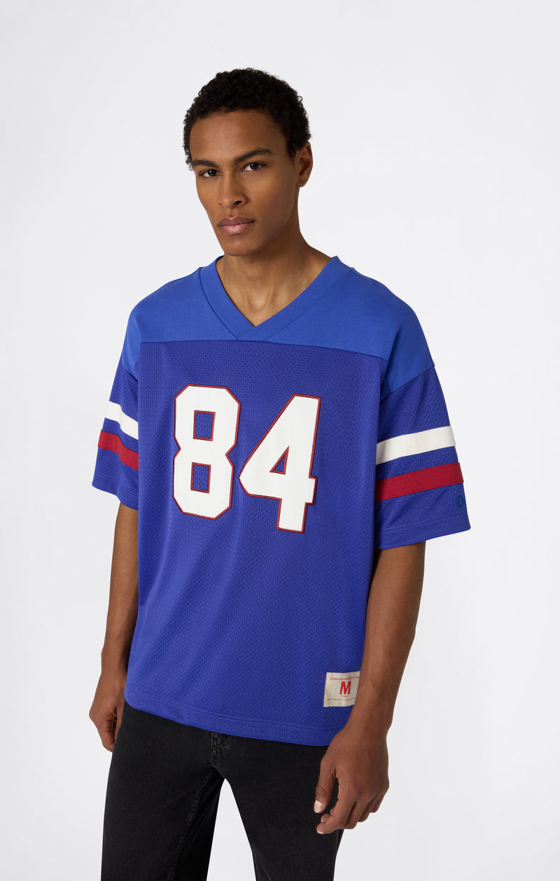 Men’s Football-Inspired V-Neck T-Shirt Time Capsule