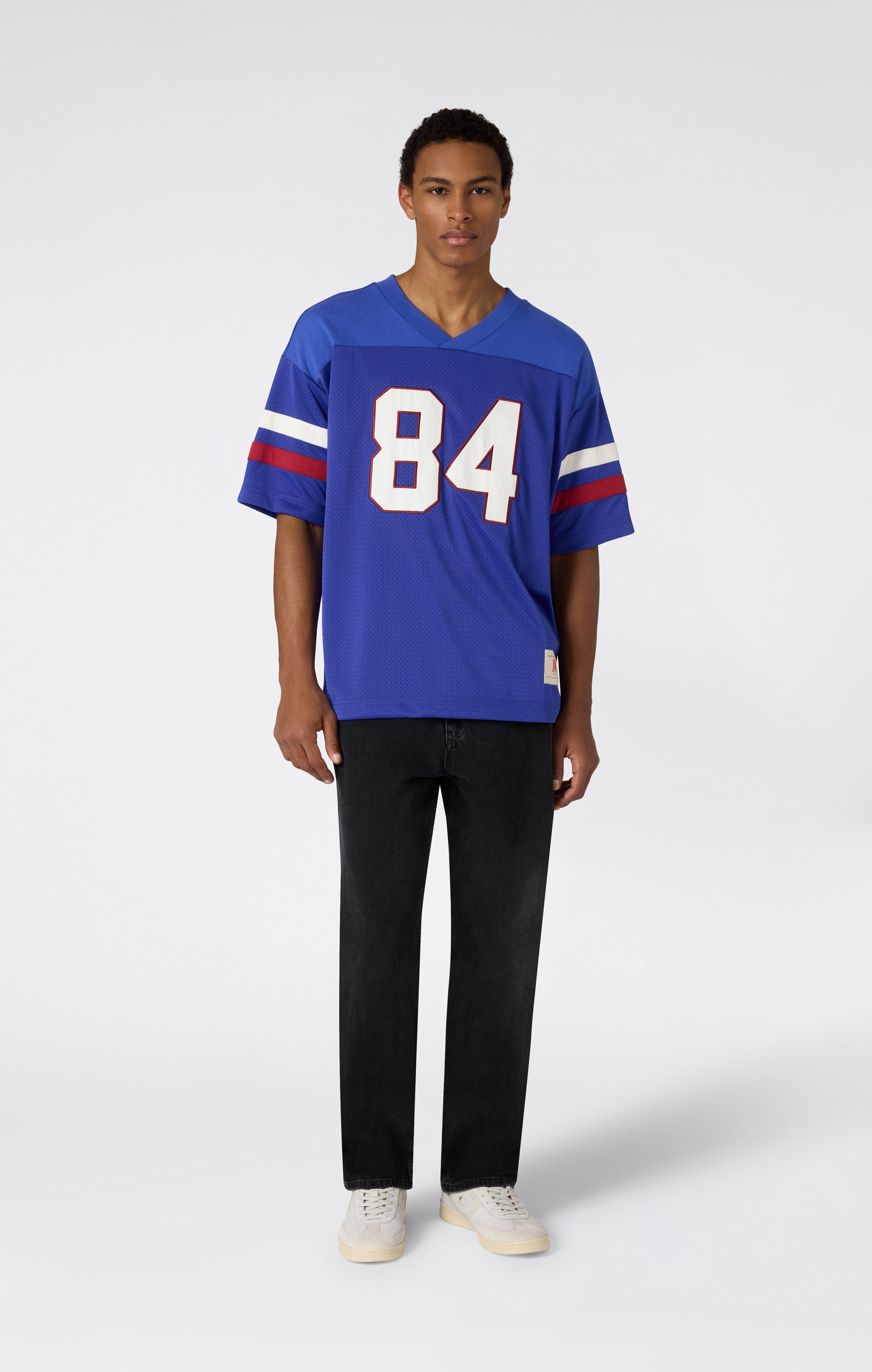 Men’s Football-Inspired V-Neck T-Shirt Time Capsule